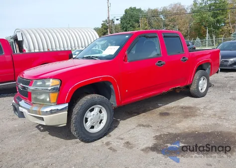 2007 Chevrolet Colorado Lt из США, поврежденный, VIN 1GCDT13E678224357